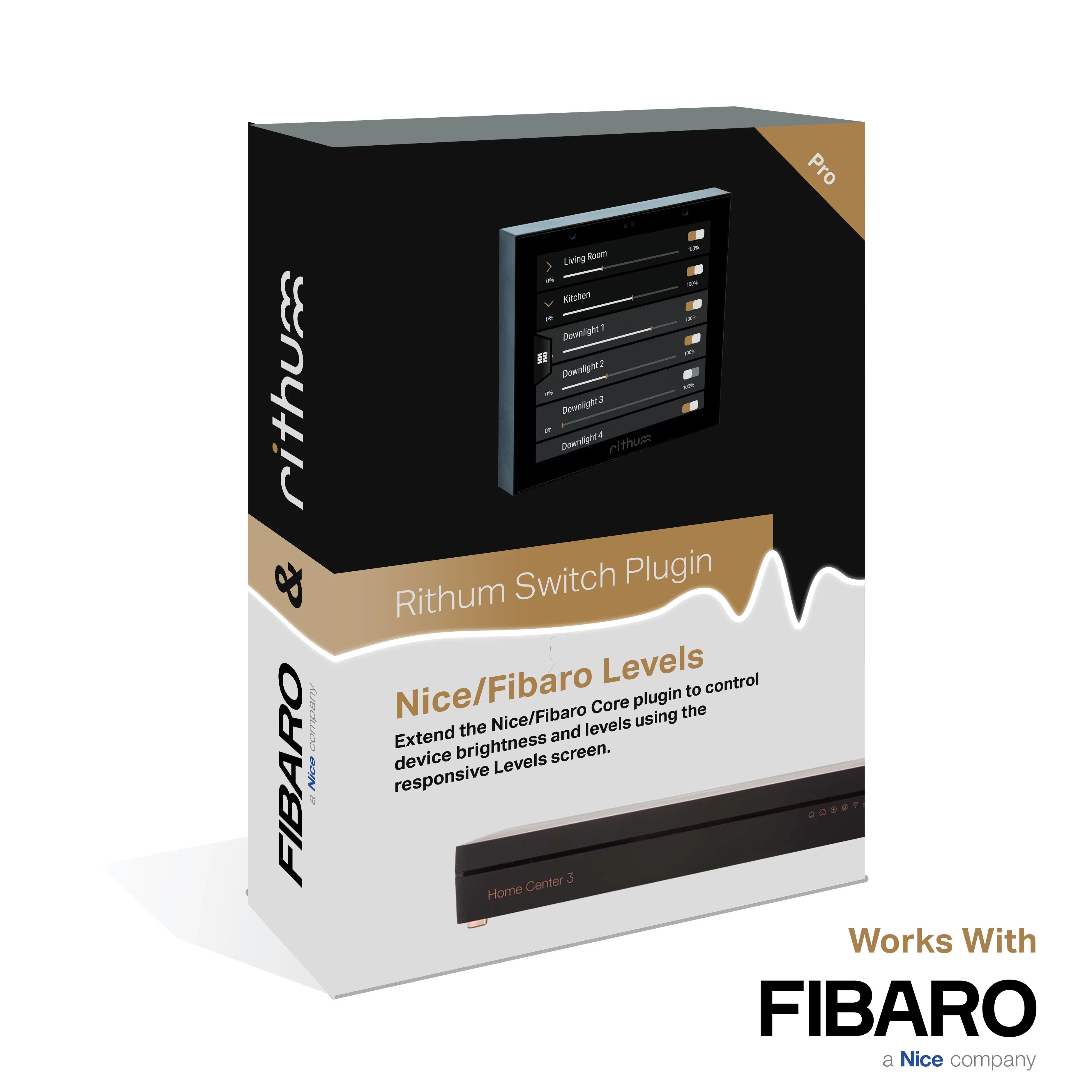 Fibaro Levels Plugin for Rithum Switch